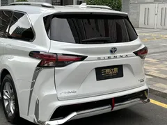2021 Toyota Sienna 2.5L Hybrid Platinum, белый — фото 8