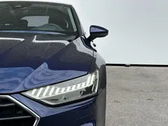 2021 Audi A7 45 TFSI, синий — фото 3