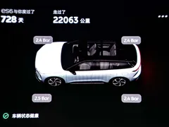 2024 Nio ES6 75kWh, синий — фото 16