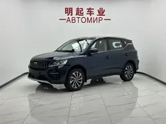 2021 Geely Vision X6 1.4T AT, синий — фото 1