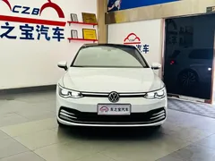 2021 Volkswagen Golf 280TSI DSG Pro, белый — фото 2