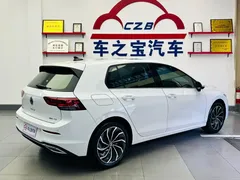 2021 Volkswagen Golf 280TSI DSG Pro, белый — фото 4