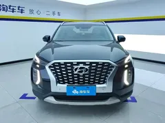 2021 Hyundai Palisade 3.5L AT 4WD GLS, синий — фото 2