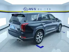 2021 Hyundai Palisade 3.5L AT 4WD GLS, синий — фото 3