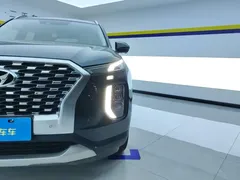 2021 Hyundai Palisade 3.5L AT 4WD GLS, синий — фото 5