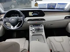 2021 Hyundai Palisade 3.5L AT 4WD GLS, синий — фото 12