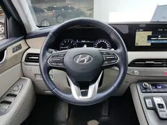 2021 Hyundai Palisade 3.5L AT 4WD GLS, синий — фото 15