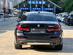 2023 BMW 5 Series 5 530Li M, чёрный — фото 7