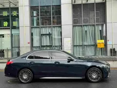 2022 Mercedes-Benz C-Class C 260 L Sport, зелёный — фото 4