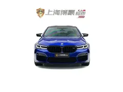2021 BMW M5, синий — фото 3