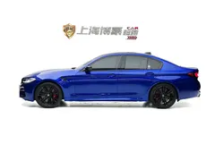 2021 BMW M5, синий — фото 6