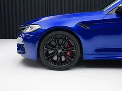 2021 BMW M5, синий — фото 10
