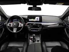 2021 BMW M5, синий — фото 14