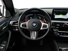 2021 BMW M5, синий — фото 18