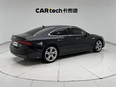 2022 Audi A7L L 45 TFSI S-line, чёрный — фото 5