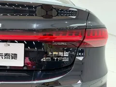 2022 Audi A7L L 45 TFSI S-line, чёрный — фото 10