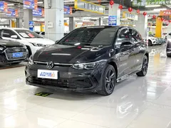 2023 Volkswagen Golf 280TSI DSG R-Line Lite, чёрный — фото 1