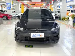 2023 Volkswagen Golf 280TSI DSG R-Line Lite, чёрный — фото 3