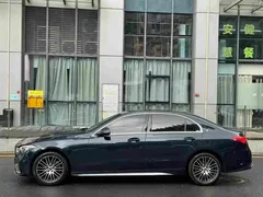2022 Mercedes-Benz C-Class C 260 L Sport, зелёный — фото 3