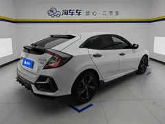 2021 Honda Civic HATCHBACK 220TURBO CVT, белый — фото 3