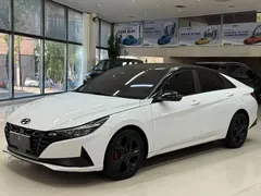 2022 Hyundai Elantra 1.5L CVT 20, белый — фото 1