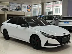 2022 Hyundai Elantra 1.5L CVT 20, белый — фото 3