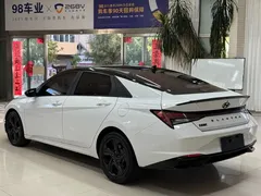 2022 Hyundai Elantra 1.5L CVT 20, белый — фото 6