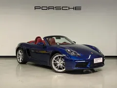 2022 Porsche 718 Boxster 2.0T, синий — фото 3