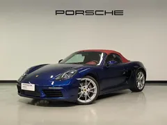 2022 Porsche 718 Boxster 2.0T, синий — фото 4