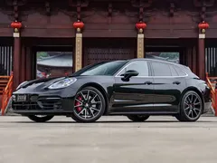2022 Porsche Panamera 4S Sport Turismo 2.9T, чёрный — фото 1