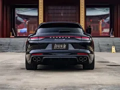 2022 Porsche Panamera 4S Sport Turismo 2.9T, чёрный — фото 4