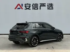 2021 Audi A3 Sportback 35 TFSI, зелёный — фото 4