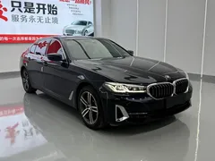 2023 BMW 5 Series 5 530Li, чёрный — фото 3