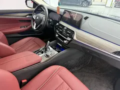 2023 BMW 5 Series 5 530Li, чёрный — фото 7