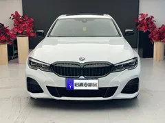 2021 BMW 3 Series 325Li M Sport Night Package, синий — фото 2