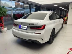 2021 BMW 3 Series 325Li M Sport Night Package, синий — фото 3