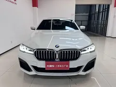 2022 BMW 5 Series 530Li Leading M Sport Package, белый — фото 7