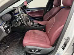 2022 BMW 5 Series 530Li Leading M Sport Package, белый — фото 8