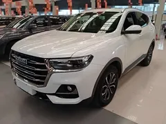 2021 Haval H6 1.5T AT Guochao Urban, белый — фото 1