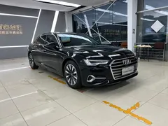 2023 Audi A6L 45 TFSI, чёрный — фото 2