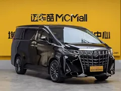 2021 Toyota Alphard Hybrid 2.5L Premium, чёрный — фото 3