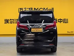 2021 Toyota Alphard Hybrid 2.5L Premium, чёрный — фото 5