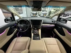 2021 Toyota Alphard Hybrid 2.5L Premium, чёрный — фото 14