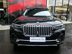 2022 BMW X7 xDrive40i Luxury Package, чёрный — фото 2