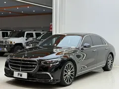 2023 Mercedes-Benz S-Class S 400 L, чёрный — фото 1