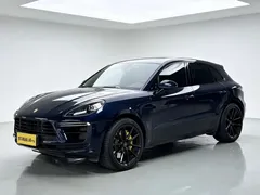 2020 Porsche Macan Turbo 2.9T, синий — фото 3