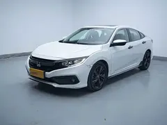 2019 Honda Civic 220TURBO CVT, белый — фото 1