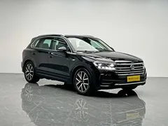 2022 Volkswagen Touareg 3.0TSI, чёрный — фото 8