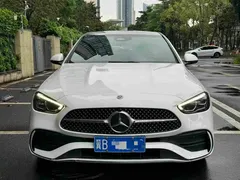 2022 Mercedes-Benz C-Class C 200 L Sport, белый — фото 2