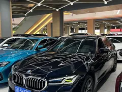2022 BMW 5 Series 5 525Li M, чёрный — фото 2